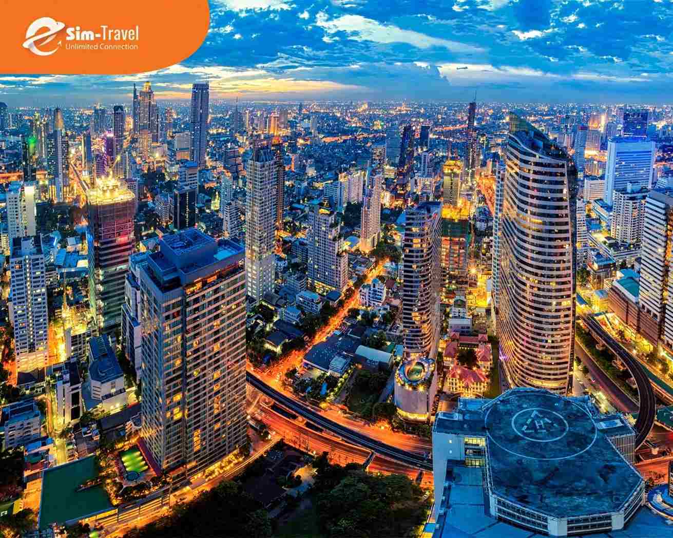 Bangkok luôn khiến du khách ấn tượng bởi nhịp sống sôi động, hiện đại