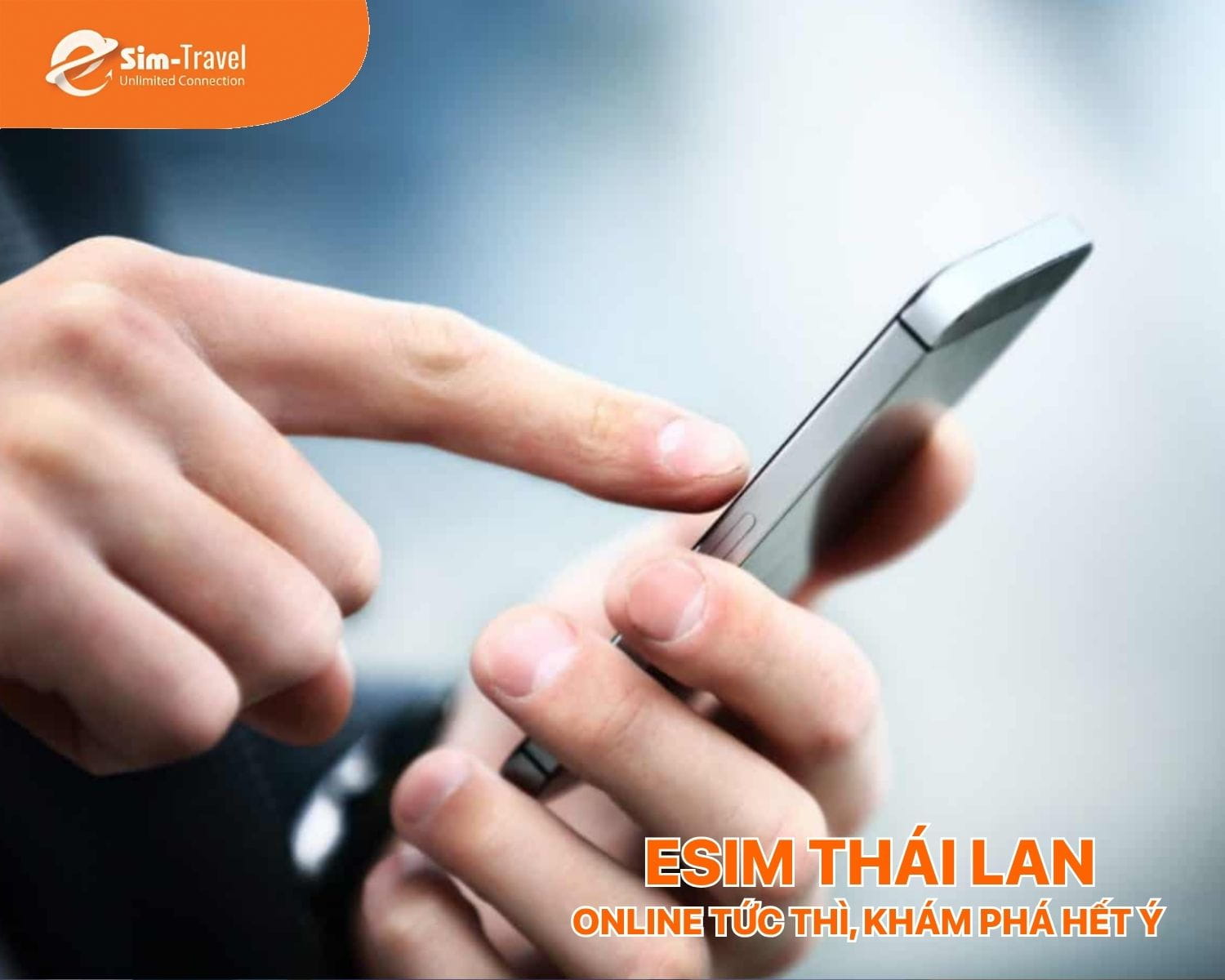 eSIM Thái Lan giúp du khách kết nối internet nhanh chóng ngay khi vừa hạ cánh.