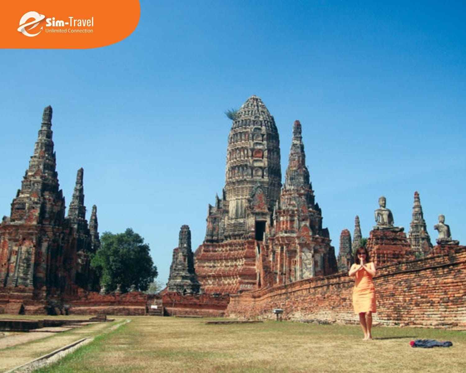 Ayutthaya nổi tiếng với những c&ocirc;ng tr&igrave;nh cổ k&iacute;nh v&agrave; dấu ấn lịch sử l&acirc;u đời của Th&aacute;i Lan