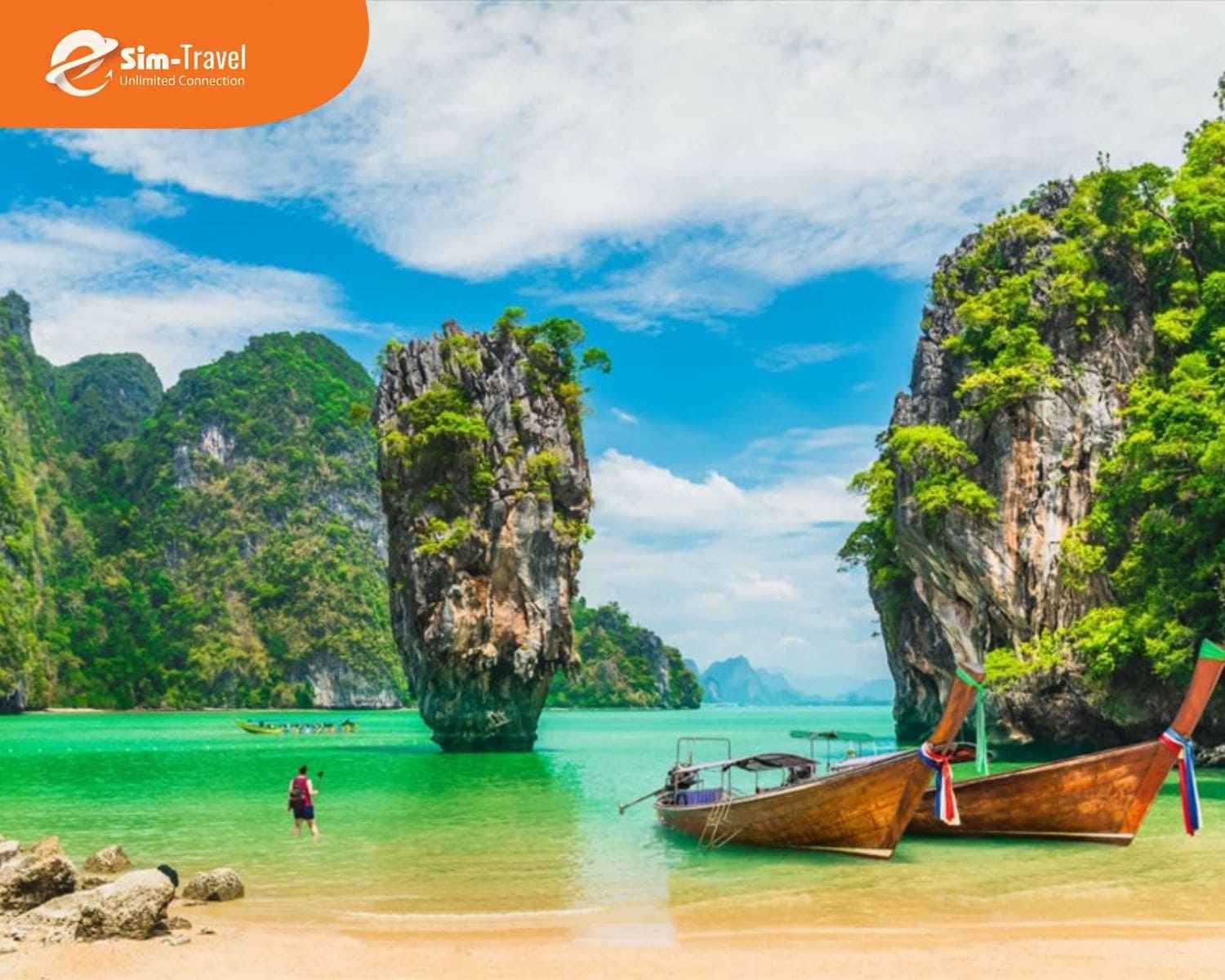 Thi&ecirc;n đường biển đảo ph&iacute;a Nam Th&aacute;i Lan nổi tiếng với nước biển trong xanh, b&atilde;i c&aacute;t trắng mịn