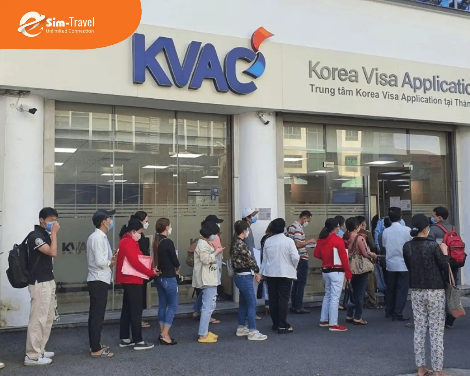 Nộp hồ sơ tại đúng điểm KVAC thuộc vùng bạn cư trú