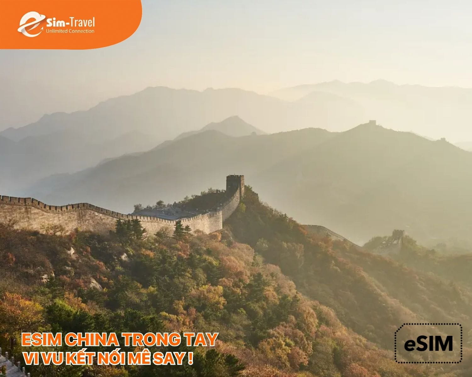 eSIM China giúp duy trì kết nối mọi lúc mọi nơi, tránh được phí roaming đắt đỏ.