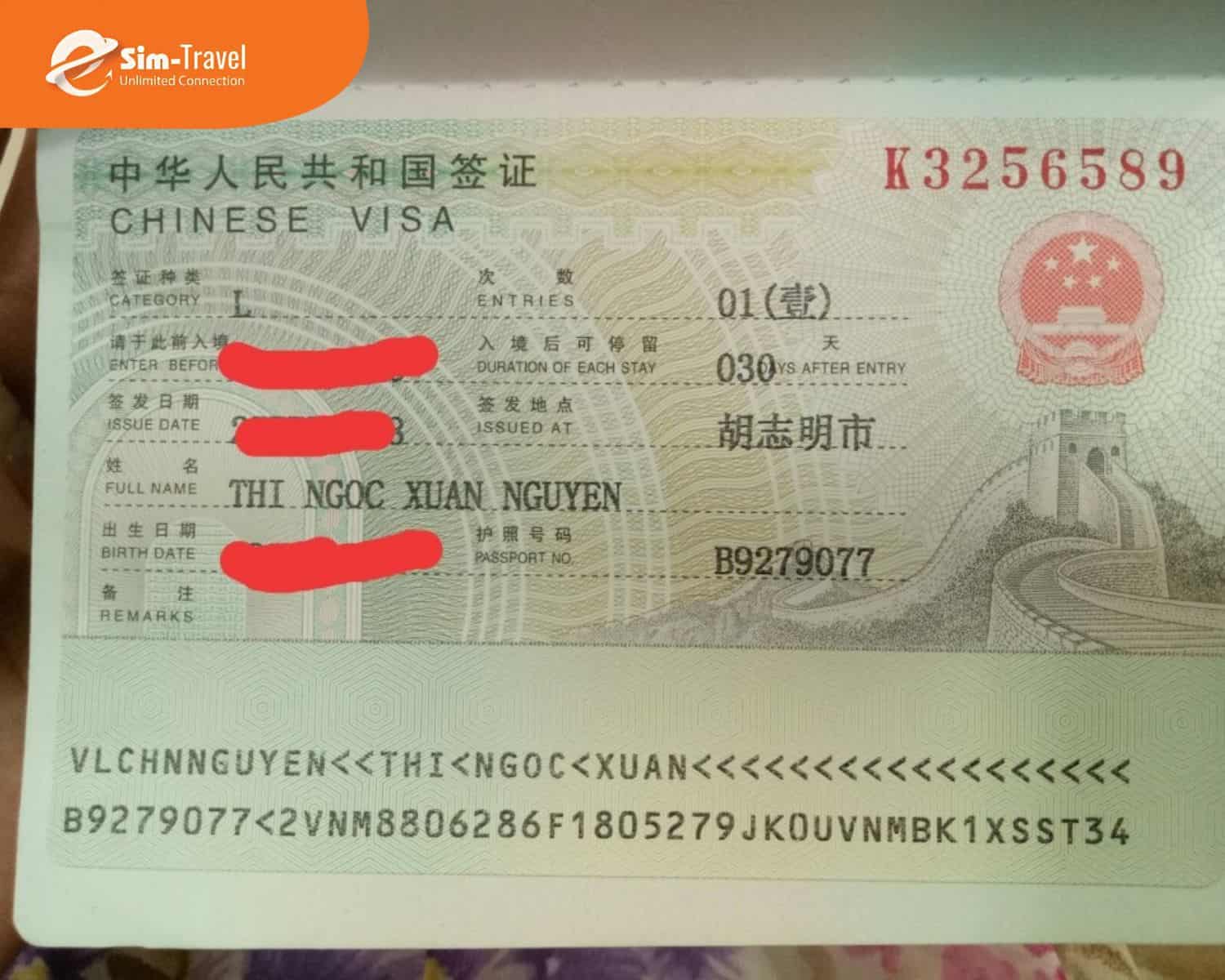 Visa du lịch Trung Quốc single-entry là lựa chọn lý tưởng cho chuyến khám phá ngắn ngày
