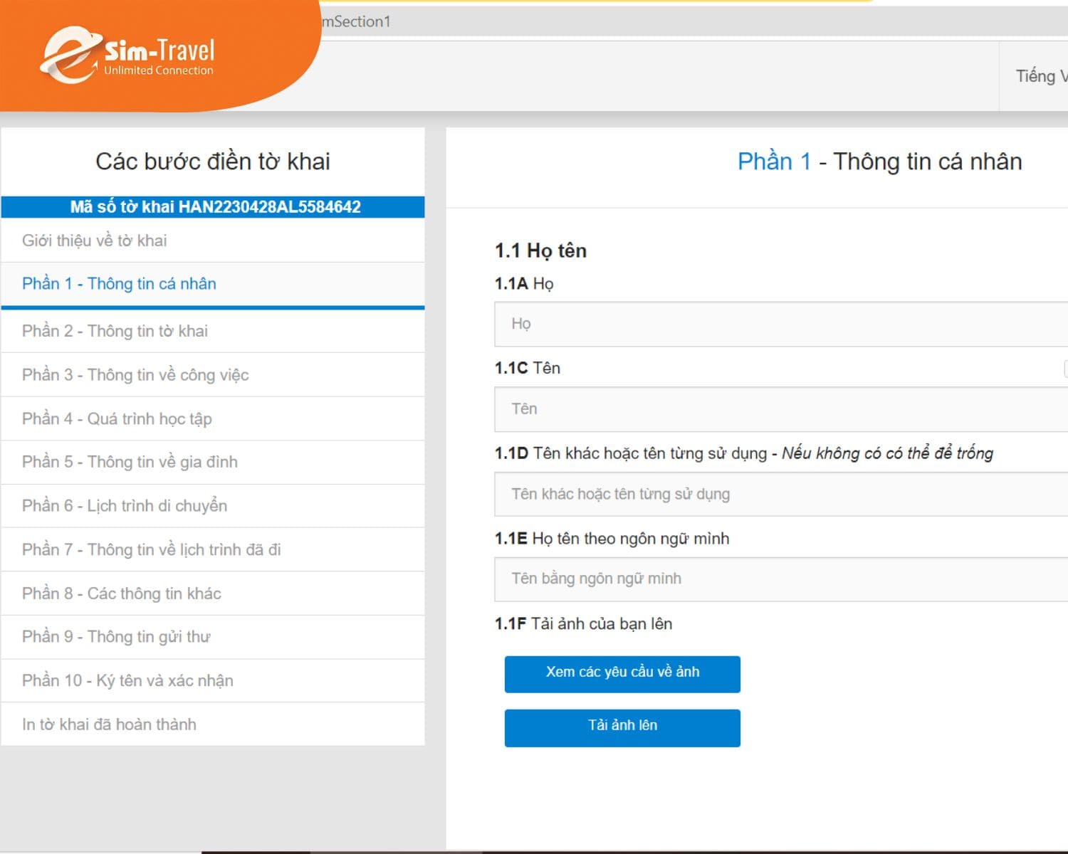 Điền tờ khai xin visa du lịch Trung Quốc online giúp tiết kiệm thời gian