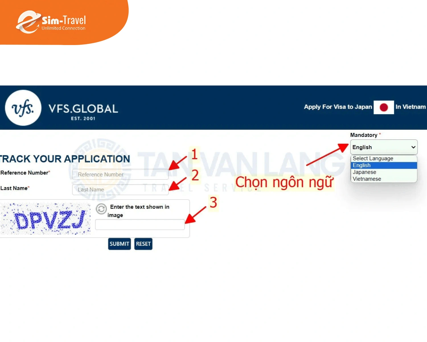 Tra cứu kết quả visa Nhật Bản